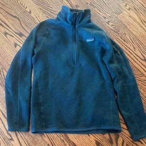 Patagonia Women’s 1/4 zip Better Sweater fleece pullover XS green